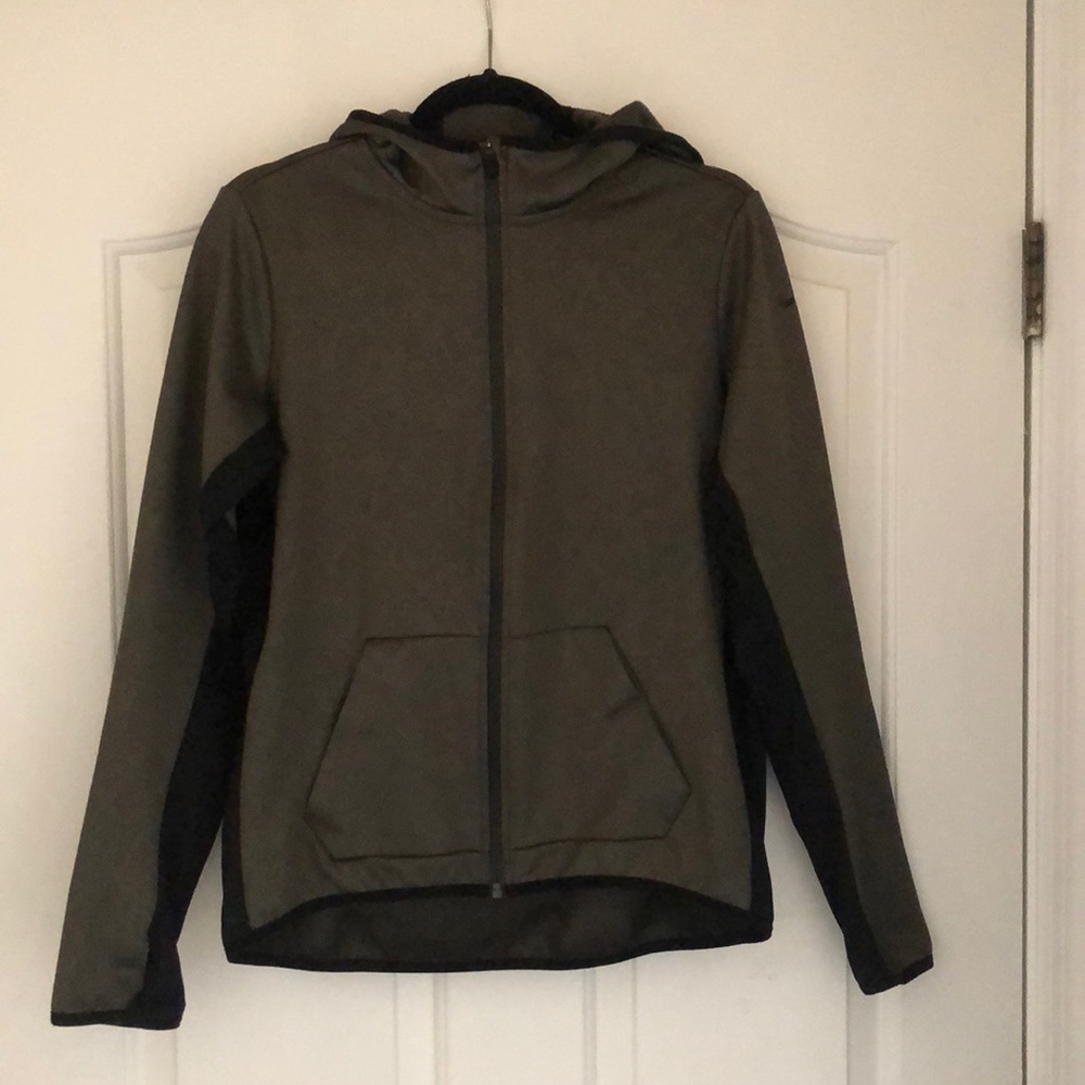 Nike Olive Green Therma-Fit Zip-Up